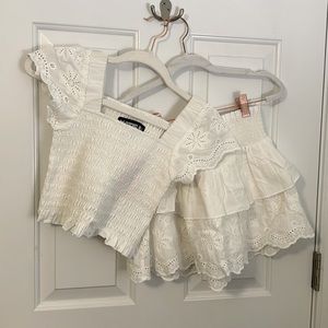 Katie J NYC Girls Top And Skirt Set